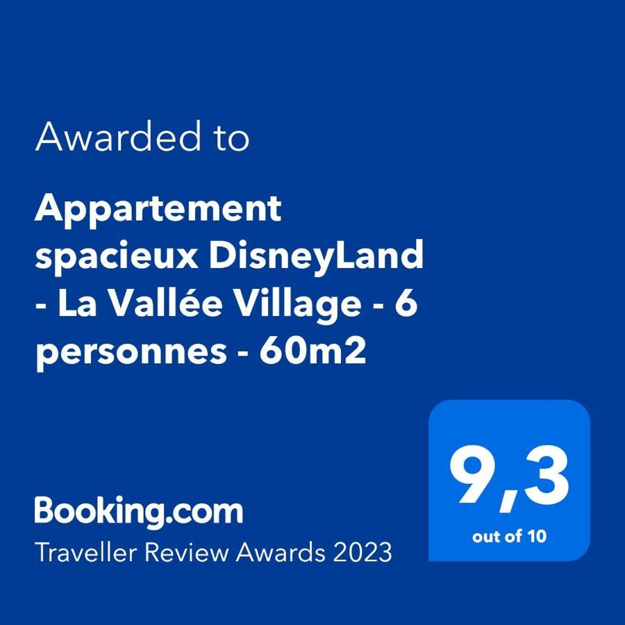 Appartement Spacieux Disneyland - La Vallee Village - 6 Personnes - 60M2 Saint-Germain-sur-Morin ภายนอก รูปภาพ